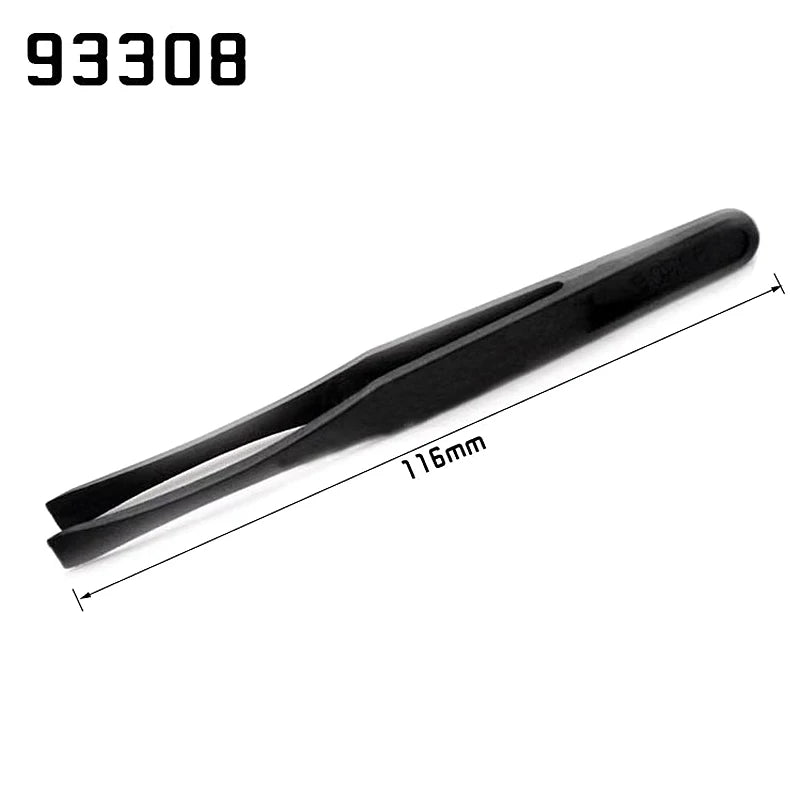 6pcs Anti-static Electronic Tweezers Kit ESD Plastic Forceps PCB Repair Hand Tools Set