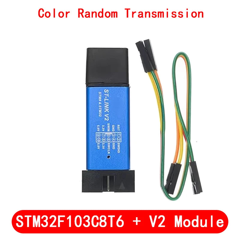 STM32F103C8T6 CH32F103C8T6 ARM STM32 Minimum System Development Board STM32F401 STM32F411 + ST-LINK V2 Download Programmer