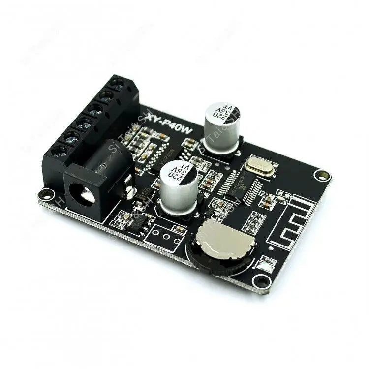 10W/15W/20W Stereo Bluetooth Power Amplifier Board 12V/24V High Power Digital Amplifier Module XY-P15W
