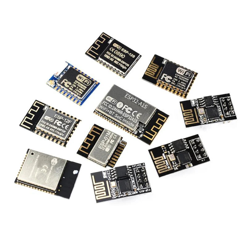 ESP8266 ESP-01 ESP-01S ESP-07 ESP-12E ESP-12F ESP-32 ESP-32S Serial WIFI Wireless Module Wireless Transceiver 2.4G For Arduino
