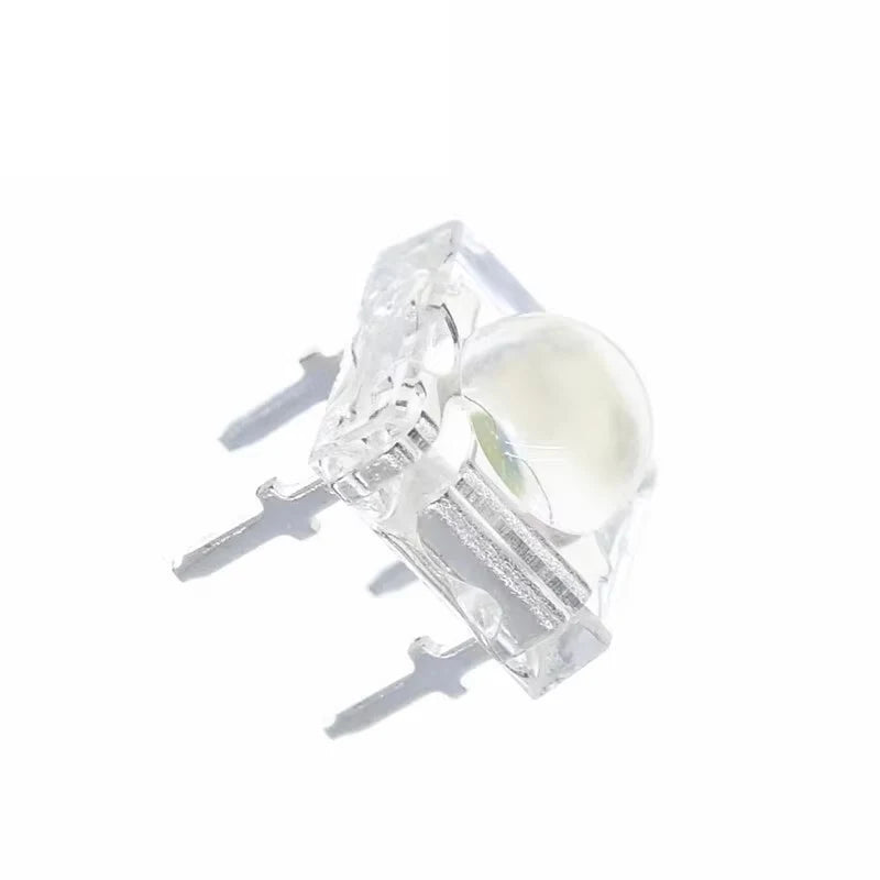 10Pcs 5mm F5 Piranha LED White Red Green Amber Clear 5mm LED Diode Light-Emitting-Diodes 4-pins Piranha LED Diodos Brightness