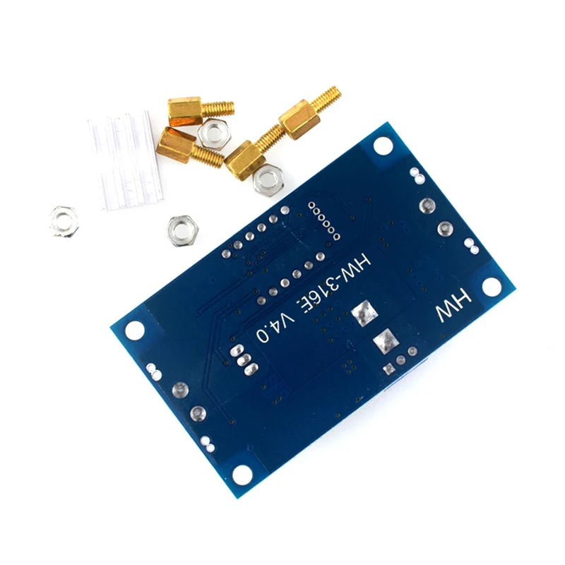 75W 5A Step Down Voltage Regulator Adjustable DC-DC Buck Converter Power Transformer Supply 12V 24V with LED Digital Voltmeter