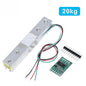 Load Cell Weight Sensor 1KG 5KG 10KG 20KG HX711 Module Electronic Scale Aluminum Alloy Weighing Pressure Sensor Ad Module