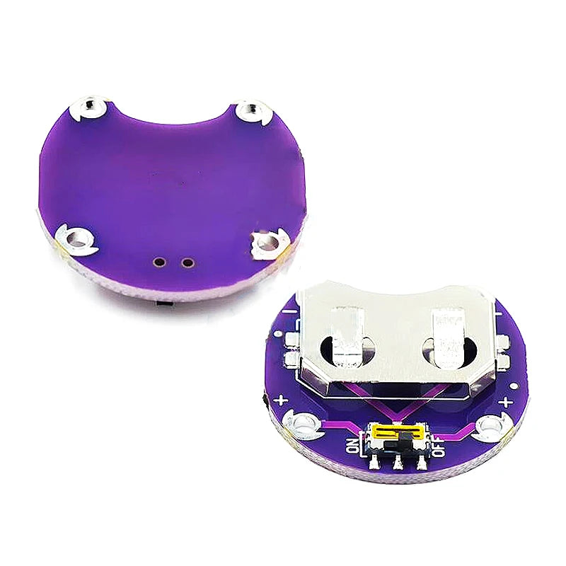 LilyPad Coin Cell Battery Holder CR2032 Battery Mount Module for arduino DIY KIT