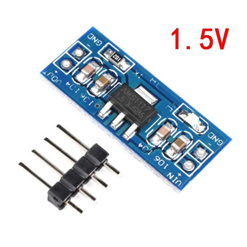 5pcs AMS1117 1.2V 1.5V 1.8V 2.5V 3.3V 5V power supply module AMS1117-5.0V power module AMS1117-3.3V