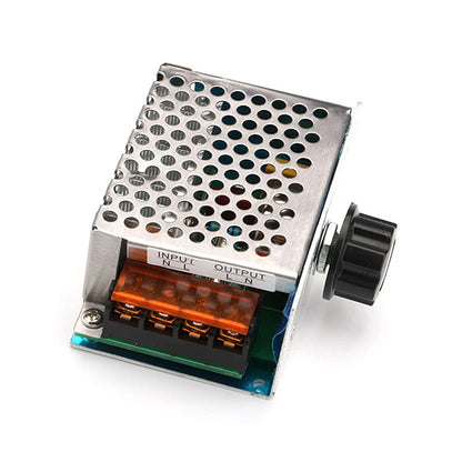 Professional Voltage Regulators 4000W 220V High Power SCR Speed Controller Electronic Voltage Regulator Governor Thermostat BS