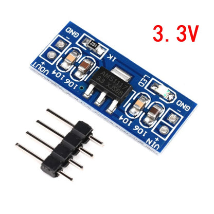 5pcs AMS1117 1.2V 1.5V 1.8V 2.5V 3.3V 5V power supply module AMS1117-5.0V power module AMS1117-3.3V