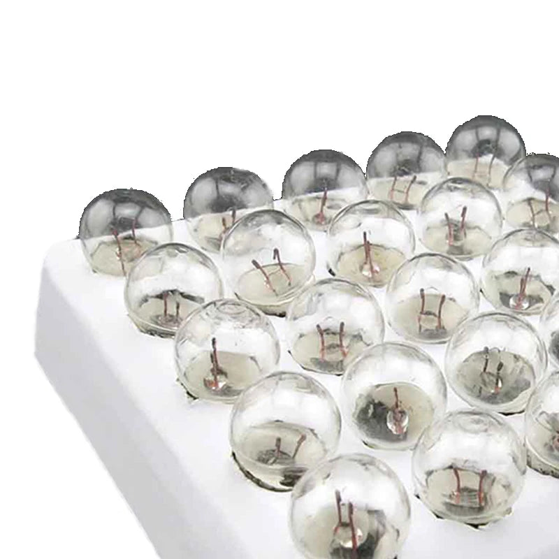 10pcs Student Electrical Experimental Physics Class Used 0.3A  0.5A 1.5V 2.5V 3.8V 6V Small Incandescent Bulbs
