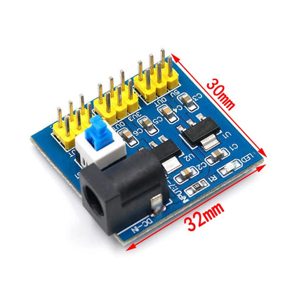 DC-DC 12V To 3.3V 5V Buck Step down Power Supply Module For Arduino