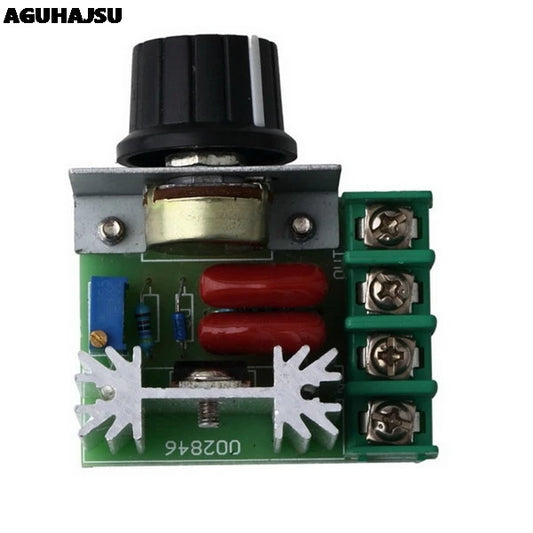 1pcs AC 220 V 2000 W SCR Voltage Regulator Dimming Dimmers Speed Thermostat Controller