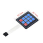 New 4 12 16 20 Key 4*4 Membrane Switch Keypad 1x4 3x4 4x4 4*5 Matrix Array Matrix keyboard for arduino smart car
