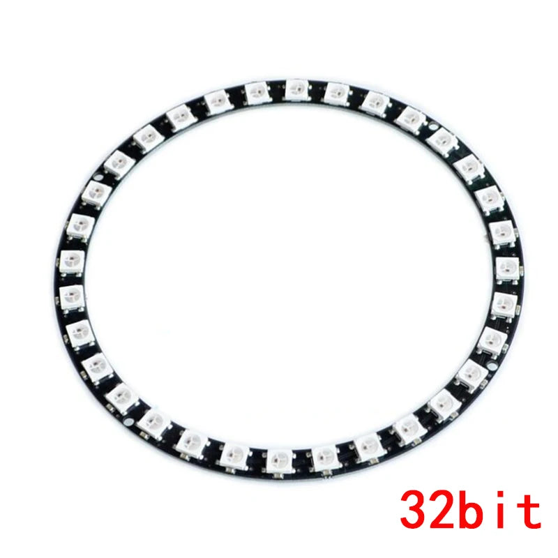 4 8 12 16 channel WS2812 WS2812B WS 2811 5050 RGB LED Lamp Panel Module 5V 1Bit 4Bit 8Bit 12Bit 16Bit 24Bit Rainbow LED Precise