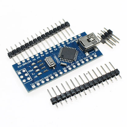 5PCS Nano 3.0 controller compatible with Arduino nano CH340 USB driver NO CABLE NANO V3.0