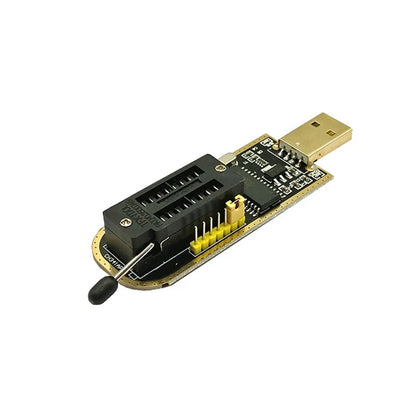 CH341A 24 25 Series EEPROM Flash BIOS USB Programmer Module + SOIC8 SOP8 Test Clip For EEPROM 93CXX / 25CXX / 24CXX