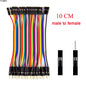 Dupont Line 10cm/20CM/30CM Male to Male+Female to Male + Female to Female Jumper Wire Dupont Cable for arduino DIY KIT