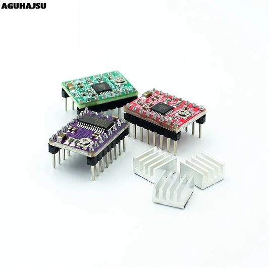3D Printer Parts Stepstick A4988 DRV8825 Stepper Motor Driver Module With Heatsink Reprap Ramps 1.4/1.5/1.6 Control Board MKS