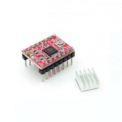 3D Printer Parts Stepstick A4988 DRV8825 Stepper Motor Driver Module With Heatsink Reprap Ramps 1.4/1.5/1.6 Control Board MKS