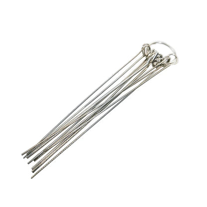 10 Stainless Steel Needle Set PCB Electronic Circuit Through Hole Needle Desoldering Welding Repair Tool 100mm 0.5-1.5mm 10 sets