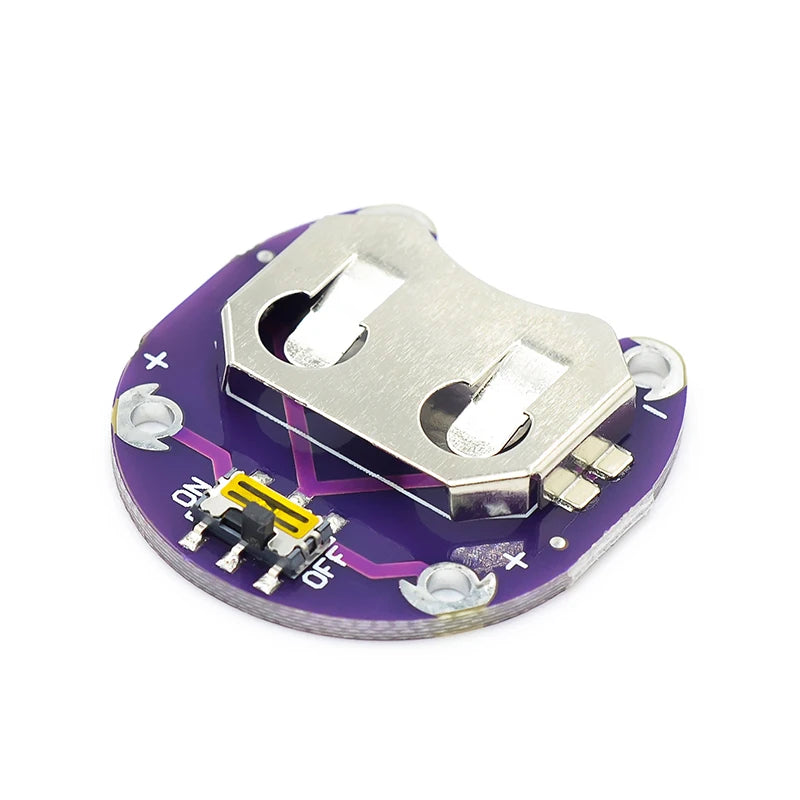 LilyPad Coin Cell Battery Holder CR2032 Battery Mount Module for arduino DIY KIT