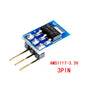 5pcs AMS1117 1.2V 1.5V 1.8V 2.5V 3.3V 5V power supply module AMS1117-5.0V power module AMS1117-3.3V