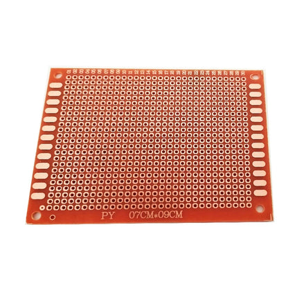 10pcs 7x9 7*9cm Single Side Prototype PCB Breadboard Universal Board Experimental Bakelite Copper Plate Circuirt Board Yellow