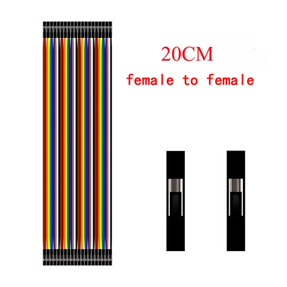 Dupont Line 10cm/20CM/30CM Male to Male+Female to Male + Female to Female Jumper Wire Dupont Cable for arduino DIY KIT