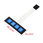 New 4 12 16 20 Key 4*4 Membrane Switch Keypad 1x4 3x4 4x4 4*5 Matrix Array Matrix keyboard for arduino smart car