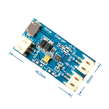 500Ma  Mini Solar Lipo Charger Board CN3065 Lithium Battery Charge Chip DIY Outdoor Charging Board Module  For Arduino