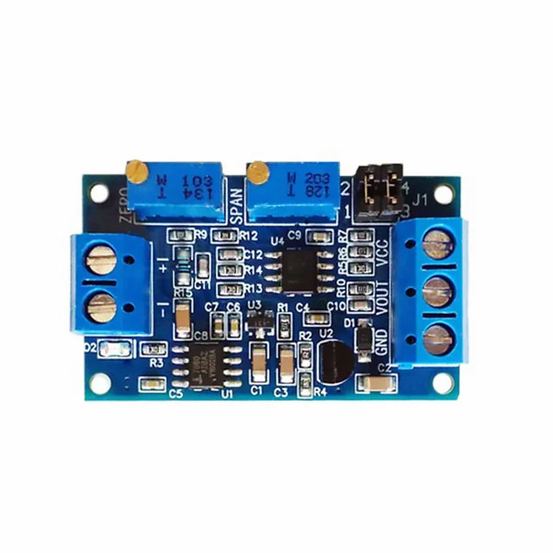 Current To Voltage Module 0 -20mA/4 -20mA to 0- 3.3V/0 -5V/0 -10V Voltage Transmitter Signal Converter Module