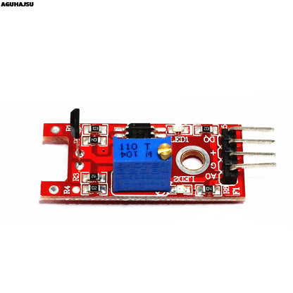 Smart Electronics 4pin KY-024 Linear Magnetic Hall Switches Speed Counting Sensor Module for arduino DIY Kit