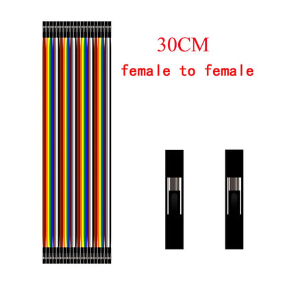Dupont Line 10cm/20CM/30CM Male to Male+Female to Male + Female to Female Jumper Wire Dupont Cable for arduino DIY KIT