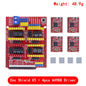 New cnc shield v3 engraving machine / 3D Printer / + 4pcs A4988 / DRV8825 driver expansion board