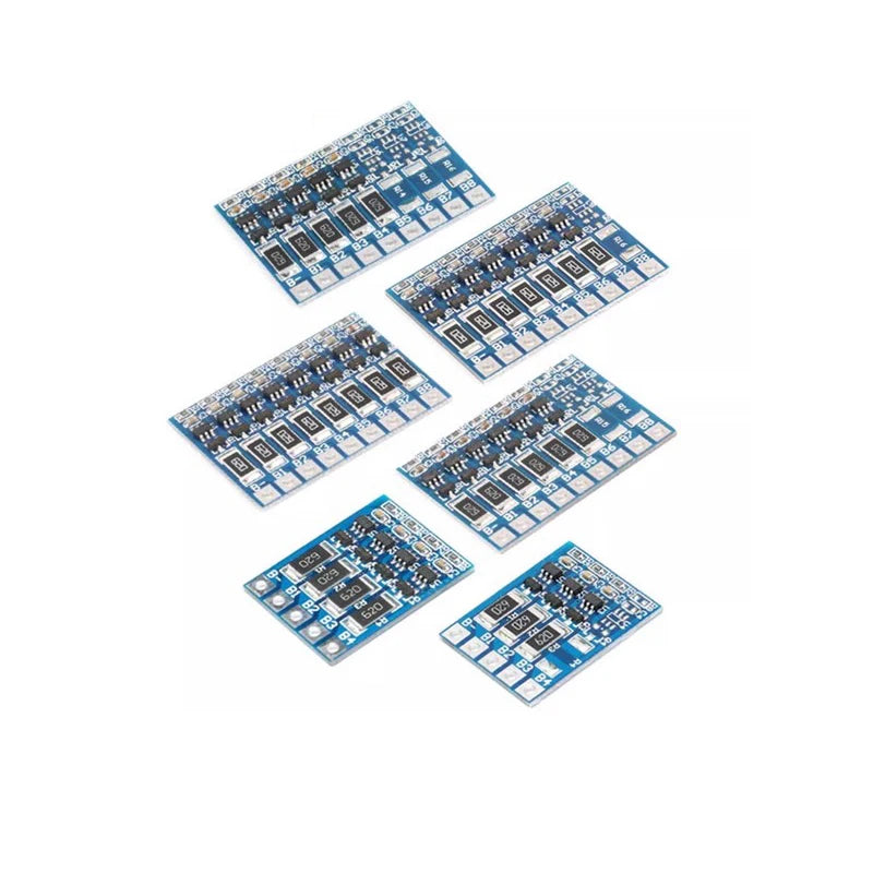 3S 4S 5S 6S 7S 8S bms 4.2V Balance Function Protection Board 68mA 5S Li-ion Lipo Battery Lithium 18650 Batteries Balanced 5S 21V