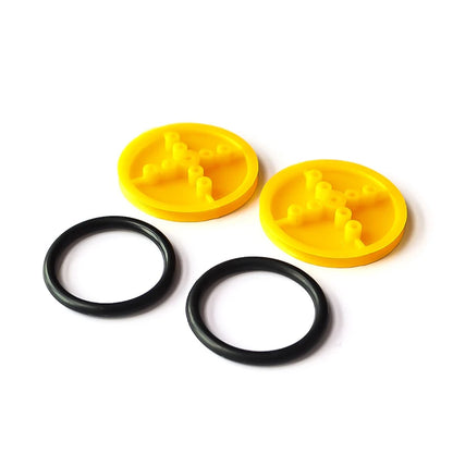 4pcs 410 rubber wheels robot tires TT motor robot intelligent car platform car electronic design toys