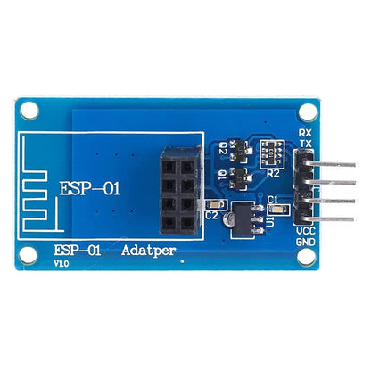 ESP8266 ESP-01 Serial WiFi Wireless Adapter Module 3.3V 5V Esp01 Breakout PCB Adapters Compatible For arduino