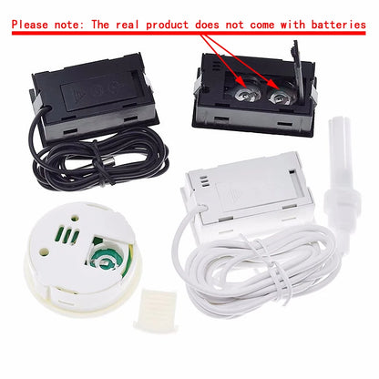 Mini LCD digital thermometer used for freezer temperature - 50-110¡æ refrigerator thermometer indoor and outdoor waterproof probe