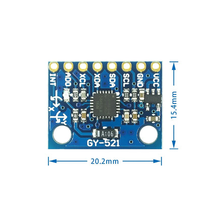GY-521 MPU-6050 MPU6050 Module 3 Axis gyro sensors+ 3 Axis Accelerometer Module