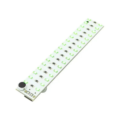 New 2*17 LED USB Mini Voice Control Audio USB Music Spectrum Light Flash Volume Level Indicator LED for MP3 Amplifier