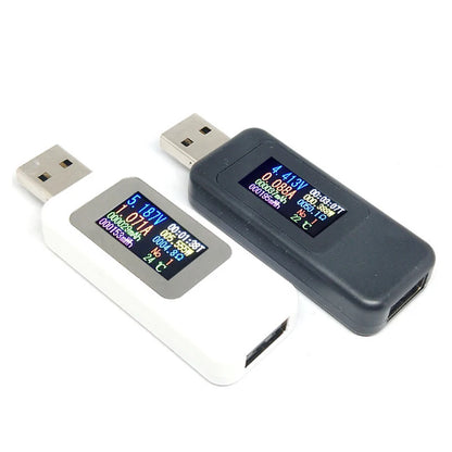 10 in 1 USB Tester DC Digital Voltmeter Amperimetro Current Voltage Meter Amp Volt Ammeter Detector Power Bank Charger Indicator