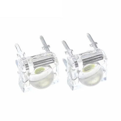 10Pcs 5mm F5 Piranha LED White Red Green Amber Clear 5mm LED Diode Light-Emitting-Diodes 4-pins Piranha LED Diodos Brightness