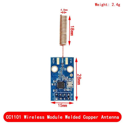 CC1101 Wireless Module With SMA Antenna Wireless Transceiver Module For Arduino 433MHZ