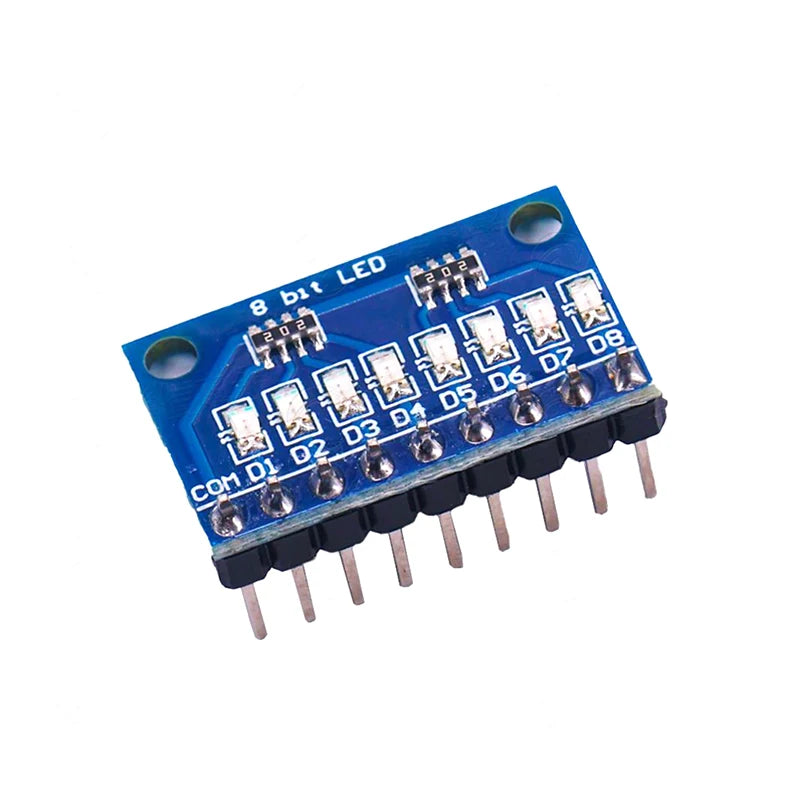 3-24V 8 Bit Blue/Red Common anode/cathode LED indicator Module Breadboard starter kit Board for MCU ARM 3d printer UNO MEGA2560
