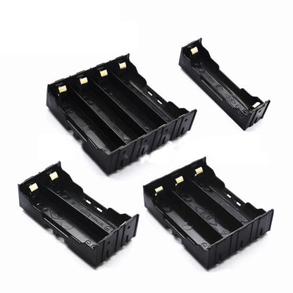 Abs 18650 Power Bank Gevallen 1X 2X 3X 4X 18650 Batterij Houder Opbergdoos Geval 1 2 3 4 Slot batterijen Container Met Harde Pin