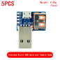 5PCS USB Male Connector / MINI MICRO USB to DIP Adapter female connector 2.54 Connector B Type-C USB2.0 3.0 Female PCB Converter