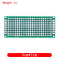 9x15 8x12 7x9 6x8 5x7 4x6 3x7 2x8 cm Double Side Prototype Diy Universal Printed Circuit PCB Board Protoboard For Arduino