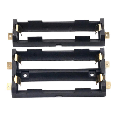1x 2x 18650 Series Batteries Holder Box Storage Case Container With Bronze Pins Drop Ship