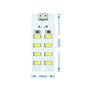 1PCS high quality 5730 smd 5V 430mA~470mA White Mirco Usb 5730 LED lighting panel USB mobile light Emergency light night light