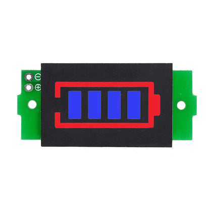 1/2/3/4/5/6/7/8S Lithium Battery Capacity Indicator Module Blue Green Display Electric Vehicle Battery Power Tester 3.7V Li-ion