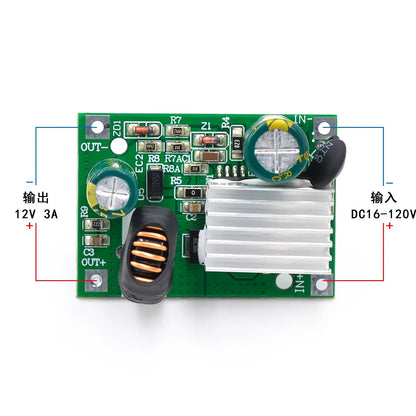 DC 9V 12V 24V 36V 48V 72V 84V 120V to 5V 3A Step Down Module Power Supply dc dc converter Buck Converter step up converte