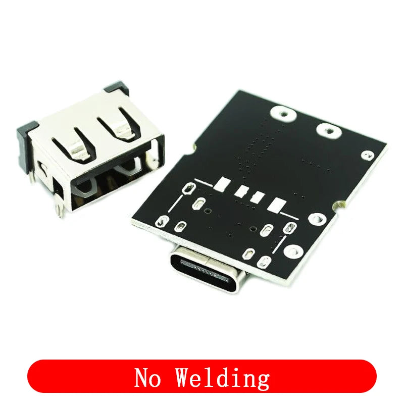 Type-C /Micro USB 5V 1A 2A 3.1A Boost Converter Step-Up Power Module Mobile Power Bank Accessories With Protection LED Indicator